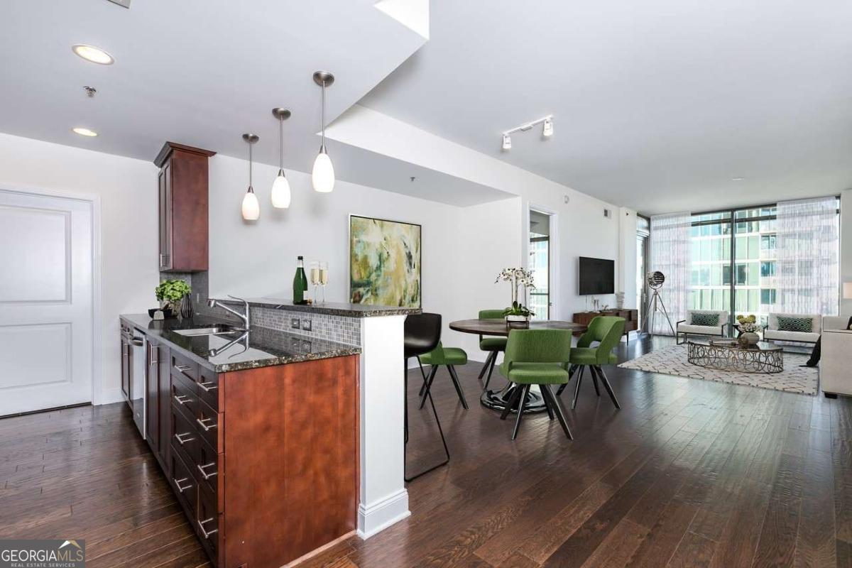 One of the largest 2brs in the Atlantic is now available! The 2br condo has a split roommate feel with the primary bedroom hosting both a walk in shower and 6 foot soaking tub and dual vanity with a separate water closet. The kitchen with it's island has a great view of the family room which is perfect for entertaining or cooking while enjoying the sunset each day. You'll never see the same sunset twice! The Atlantic itself has 24-hr concierge, 24-hour security, salt water pool, state of the art fitness center with a yoga room and free weights room plus our club room with a billiards room and lounge adjacent gives you plenty to enjoy amenities wise! Schedule your appointment today as these do not last long!