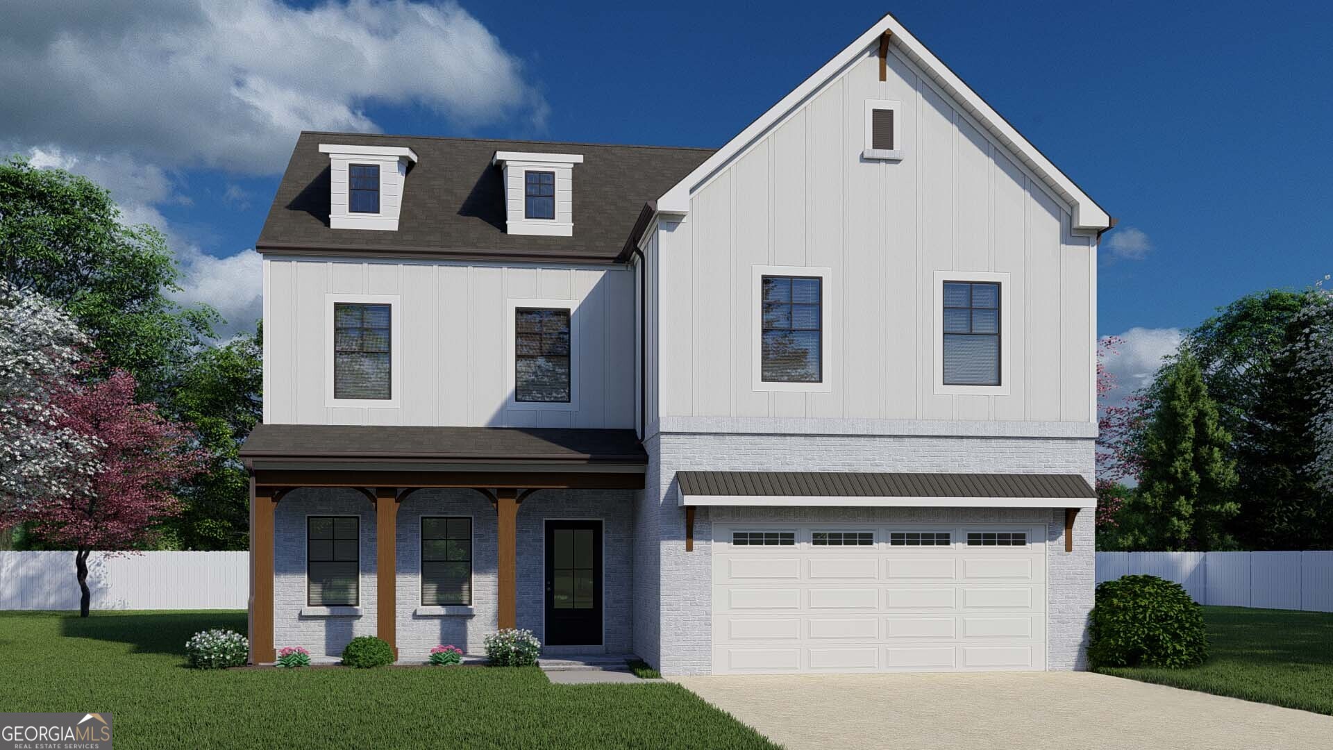 Colburn Welcome to this stunning new construction, featuring a spacious 5-bedroom, 4-bathroom home with thoughtful design elements throughout. 3rd Car Garage. Spacious Covered Patio. The main level boasts a secondary bedroom, ideal for guests, alongside an open concept floor plan with a formal dining room. The great room seamlessly flows into the kitchen and separate breakfast area, creating an inviting space for gatherings. The kitchen is highlighted by a large work island with bar stool seating, a walk-in pantry, and includes a SMART HOUSE PACKAGE featuring a Ring Doorbell, Echo Show 8", Ecobee Thermostat, and Kwikset Halo Smart Front Door Lock-all designed to enhance convenience and security. Upstairs, you can find the primary suite with a luxurious bathroom featuring a Huge Tile shower with Frameless Glass and Dual Shower Heads, offering a tranquil retreat. Two additional secondary bedrooms upstairs that have a shared hall bathroom. A third secondary bedroom has its own private bathroom. A media room completes the upper level, perfect for relaxation or play. An Elegant trim package, and a WiFi-enabled garage door opener for added convenience. Please note, THIS home is Under Construction. For more details and to learn about our AMAZING INCENTIVES!, please contact the listing agent today. Schedule your showing and envision the possibilities of making this exceptional property your new home. ***PLEASE CONTACT THE LISTING AGENT TO LEARN ABOUT OUR AMAZING INCENTIVES!