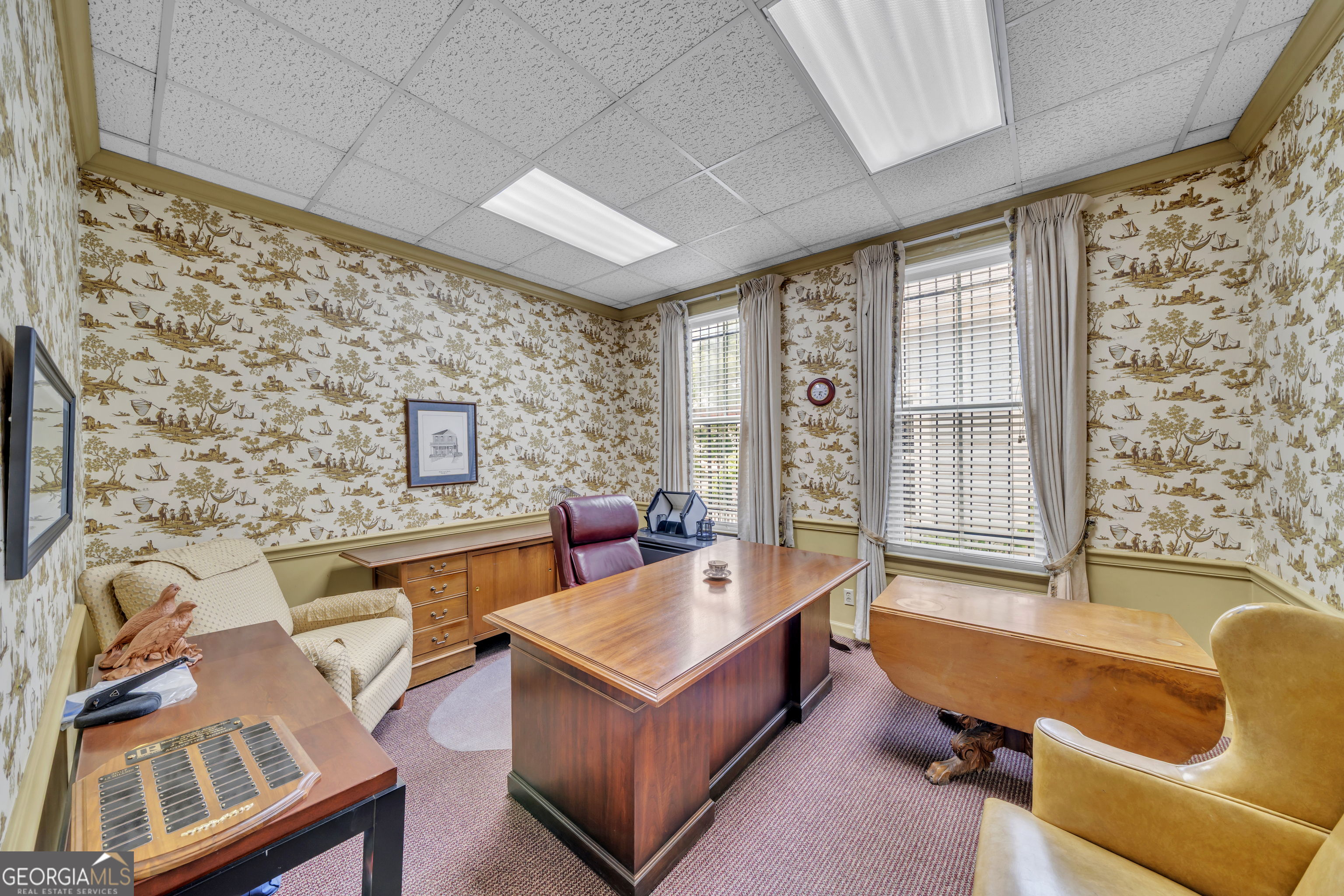 Discover flexible, turnkey office space in the heart of Downtown Macon at Tucker Coworking. Suite #6 at 765 Walnut Street is a furnished private office available for lease on a monthly basis-perfect for entrepreneurs, remote workers, or growing teams. Enjoy the ease of an all-inclusive rental with utilities, Wi-Fi, and shared amenities included. Located in a vibrant, collaborative environment, this space offers professional comfort with the freedom of short-term commitment. Move in, plug in, and get to work-Tucker Coworking makes it easy.