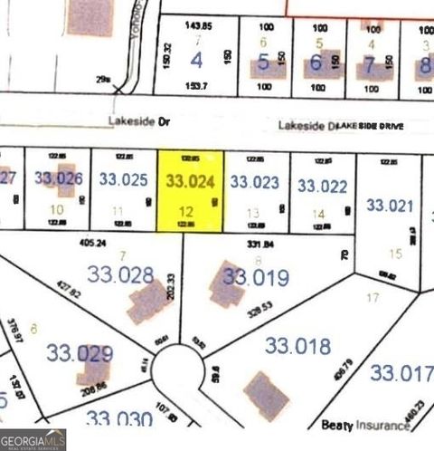 0 Lakeside DR LOT 12 Eufaula AL 36027