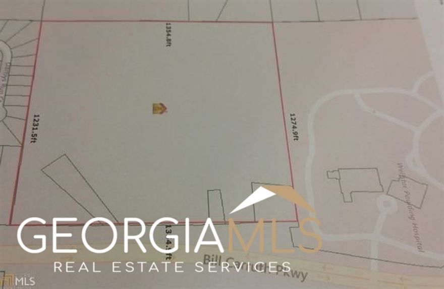 Very nice property. Located behind the new Wellstar hospital in Hiram. 8 acres with road frontage. High traffic count. Very desirable property