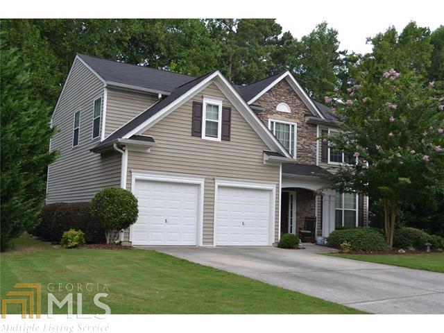 Gorgeous home in Hiram, walk to the Silver Comet Trail and near the Cobb Cty line with easy access to Hwy 278. Large bedrooms with a Master Suite and a romantic garden tub, double vanities. Living room and dining room large enough to hold your furniture. Kitchen with island, stained cabinets, eating area, looking into the keeping room which has a gas fireplace. Enjoy the cool mornings on the screened porch looking into a private backyard with fence. New roof and HVAC in 2013. Swim/Tennis Community