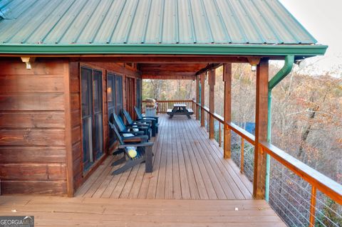 A home in Mineral Bluff