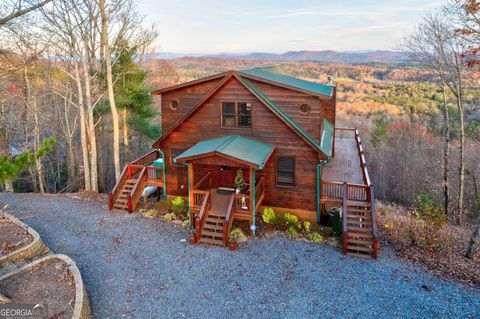 A home in Mineral Bluff