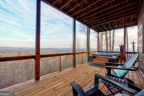 A home in Mineral Bluff