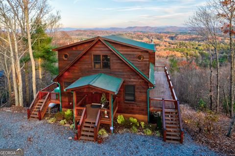 A home in Mineral Bluff