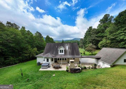 A home in Hiawassee