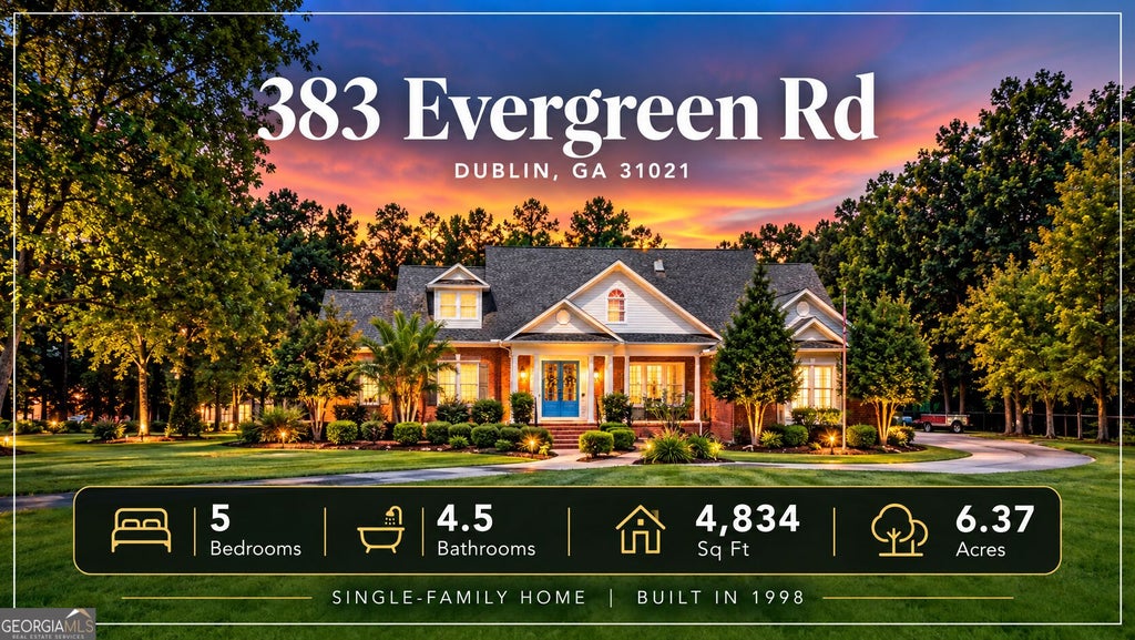 Photo of 383 Evergreen Road, Dublin, GA 31021 (MLS # 10854292)
