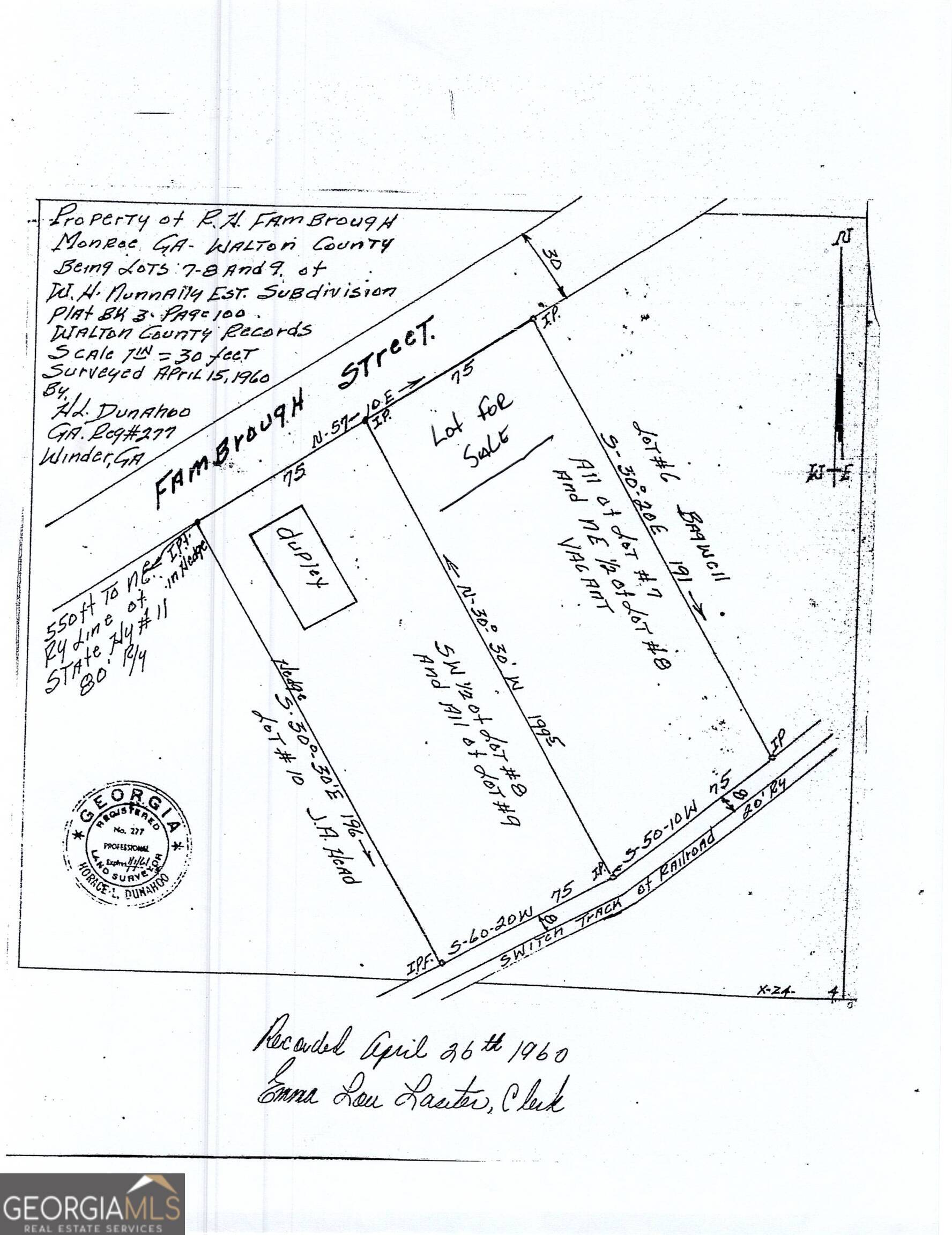 Photo 1 of 2 — 122 E Fambrough ST, Monroe, GA 30655