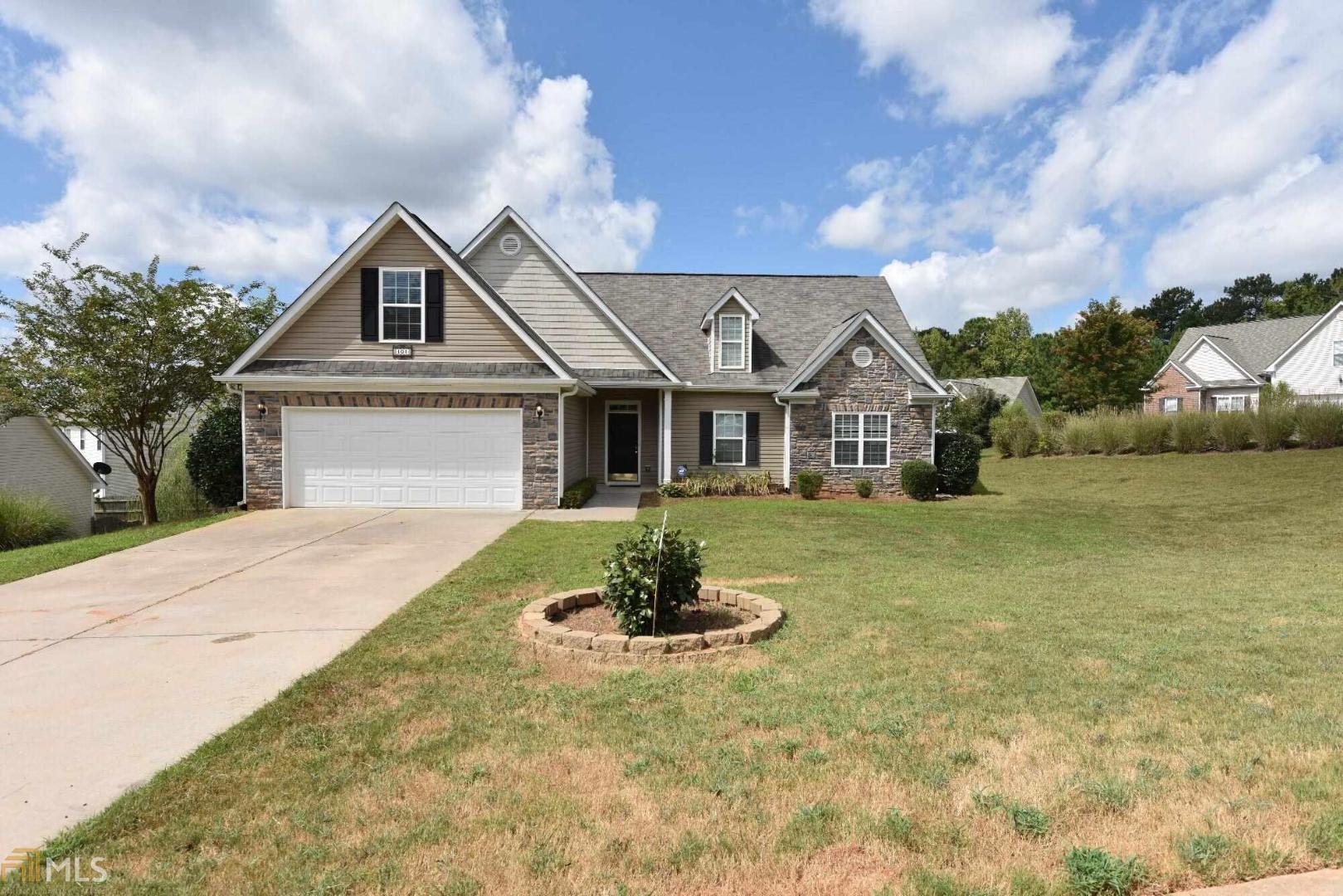 Gorgeous corner lot home with a open floor plan! The house features New carpet, New interior paint & Hardwood floors throughout! Many, many extras in this 4 or 5 bedroom home complete with HEATED in-ground pool. Largest lot in neighborhood. Kitchen offers granite counter tops, stained cabinets and view to spacious two-story fireside family room. Master on main w/trey ceiling, walk-in closet and spa bath with garden tub, dual vanity and separate shower. Large patio with covered area and landscaped level backyard.