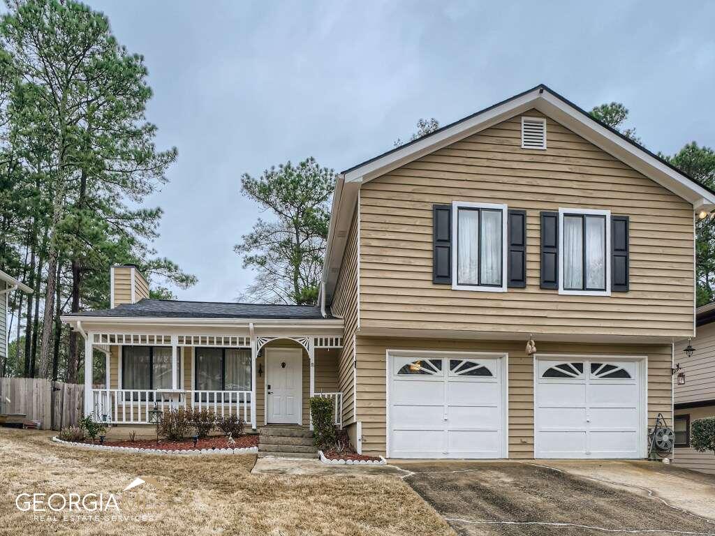 Fantastic 3 bedroom / 3 bathroom home in a quiet neighborhood in Norcross. From the covered front porch, walk into a spacious fireside family room with beautiful floors, vaulted ceilings, and a lovely view of the backyard. Walk down a few steps to find the updated kitchen with granite countertops and stainless steel appliances and the dining area. Plenty of space for entertaining. Walk out to the cozy sunroom that can be used as an additional sitting area, office, playroom, or even a bedroom as it has a full bathroom attached. Walk upstairs to find 3 huge bedrooms! Two very large secondary bedrooms that with beautiful windows overlooking the backyard. These rooms have plenty of space for lots of furniture and your imagination is the limit on settings. These 2 secondary bedrooms share a nice-sized bathroom. Out in the hallway, you can find 2 closets that are great for storage. The master bedroom is very large as well and has 2 separate walk-in closets and an ensuite master bathroom. The large backyard is the perfect oasis! It has several patio areas, a large grass area, and it's totally fenced in. The backyard also has a great 12 by 12 storage shed with 8+ft ceilings that can be used for storage, tools or hobbies. The home is located in a great and quiet community very close to schools, shopping and public transportation. Welcome home!