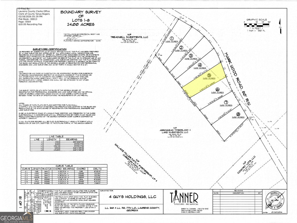 Photo of 0 Mark Wood Rd. Lot 5, Dexter, GA 31019 (MLS # 10847502)
