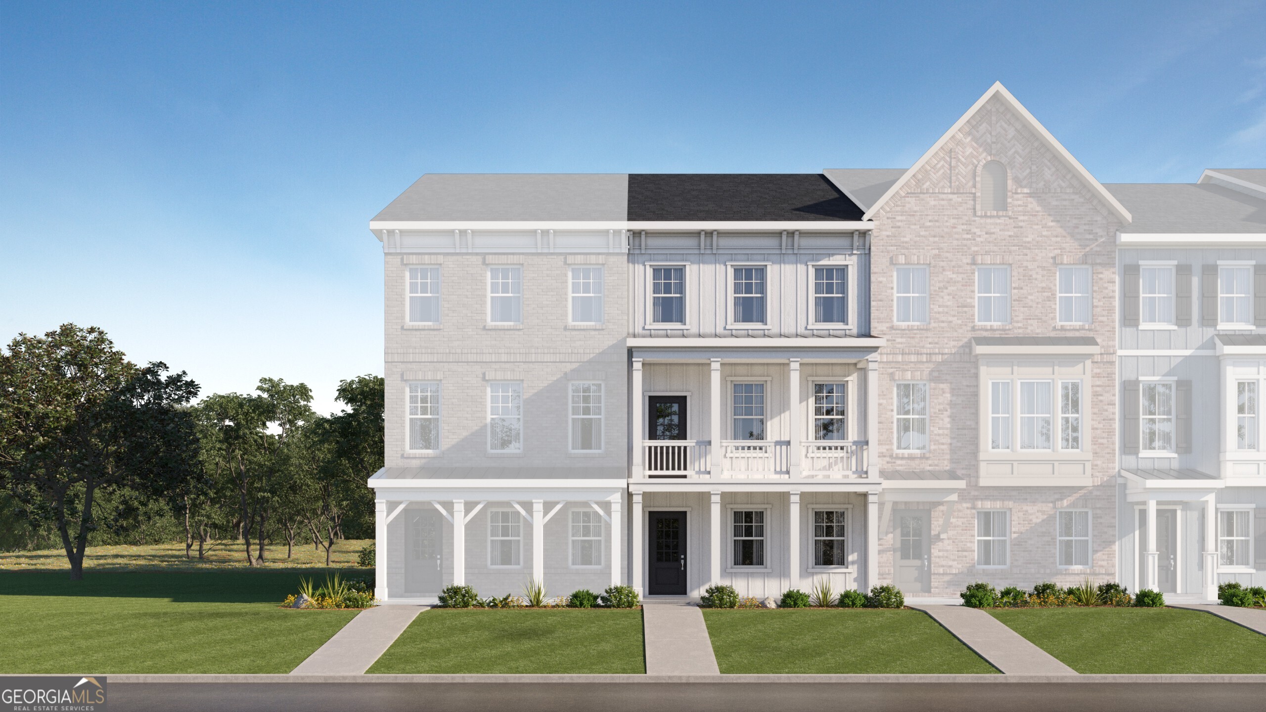 Welcome to Forrest Crossing! This new three-story townhome with a two-car garage features a smart layout that provides ample room to grow and entertain. Upon entry into the home is a versatile bedroom suite to accommodate independent living, while upstairs is the main living area. It showcases a well-equipped kitchen, dining room and a welcoming Great Room, which is elevated by a center fireplace and rear deck. Residing on the top floor are two secondary bedrooms and a tranquil owner's suite. Prices, dimensions and features may vary and are subject to change. Photos are for illustrative purposes only.