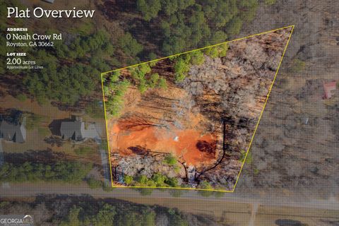 0 Noah Crow RD Royston GA 30662