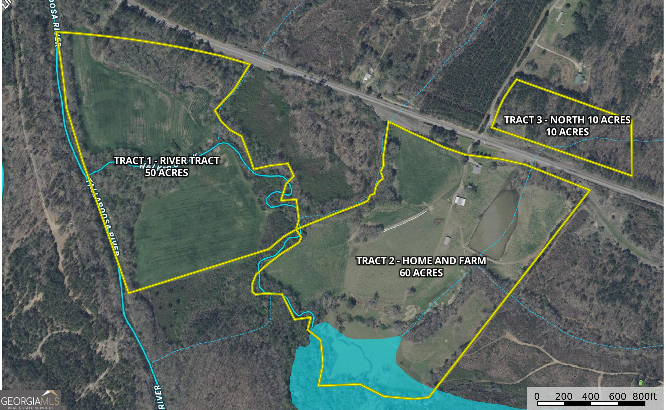 50 +/- Acres off GA HWY 78
