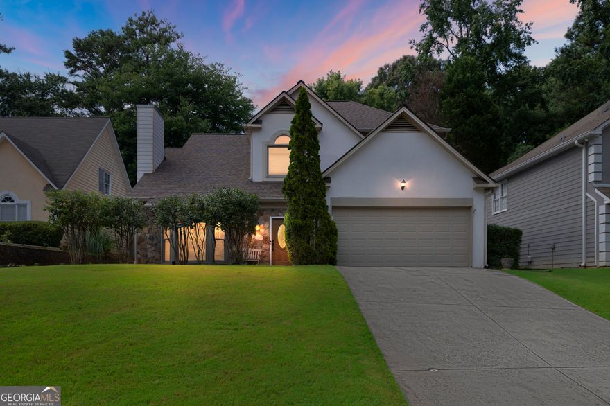 Welcome to 110 River Terrace Point in Roswell, GA! Located in the sought-after River Terrace community, this charming 3-bedroom, 2.5-bath home also features a versatile office/flex room, perfect for working from home or creating a guest space. Step into the bright living room with 10 foot ceilings and an open, airy feel. The sunroom overlooks a private, fenced backyard, ideal for relaxing or entertaining. The updated kitchen boasts brand new appliances, and the separate laundry room adds convenience. Enjoy peace of mind with a roof that is only 3 years old and a 2 car garage for ample storage. The location is unbeatable, just 10 minutes to Canton Street in historic Downtown Roswell with top rated schools nearby. You are within walking distance to scenic trails and the Chattahoochee River, plus close to parks, shopping, and dining. Quick access to GA 400 via the Holcomb Bridge Road Exit 7 makes commuting a breeze. Do not miss your chance to live in one of Roswell's most desirable neighborhoods with community amenities and a warm, friendly atmosphere.