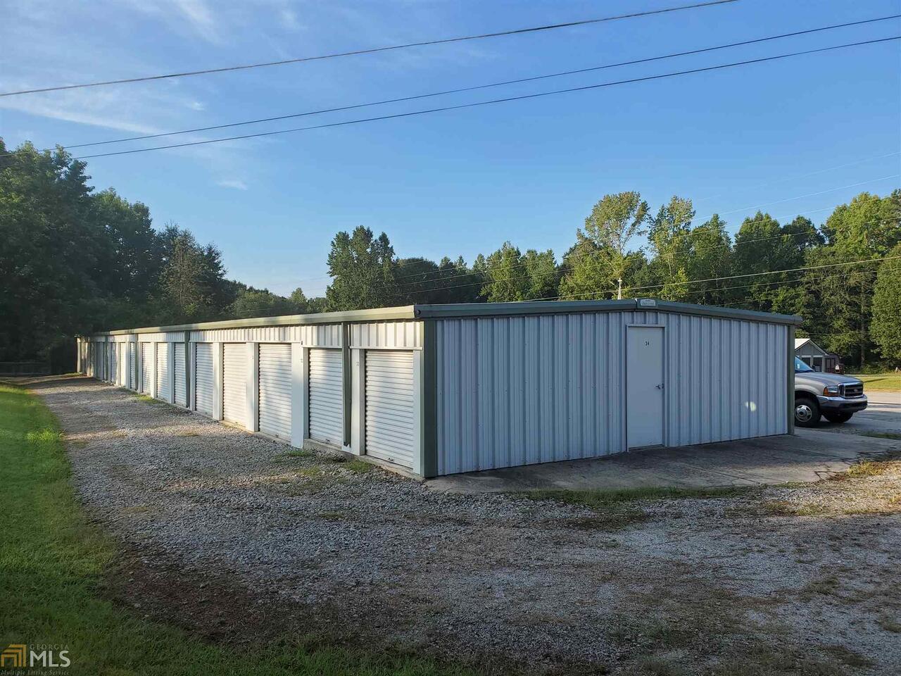 READY TO REAP THE BENEFITS? INCOME PRODUCING INVESTMENT PROPERTY! BUSINESS OPPORTUNITY! SALE INCLUDES BUILDING AND EXISTING STORAGE BUILDING BUSINESS - 34 STORAGE UNITS !BUILDING IS JUST ACROSS THE COWETA COUNTY LINE IN HEARD COUNTY. NO REAL ESTATE SIGNS ON PROPERTY. ACROSS FROM FIRE STATION.