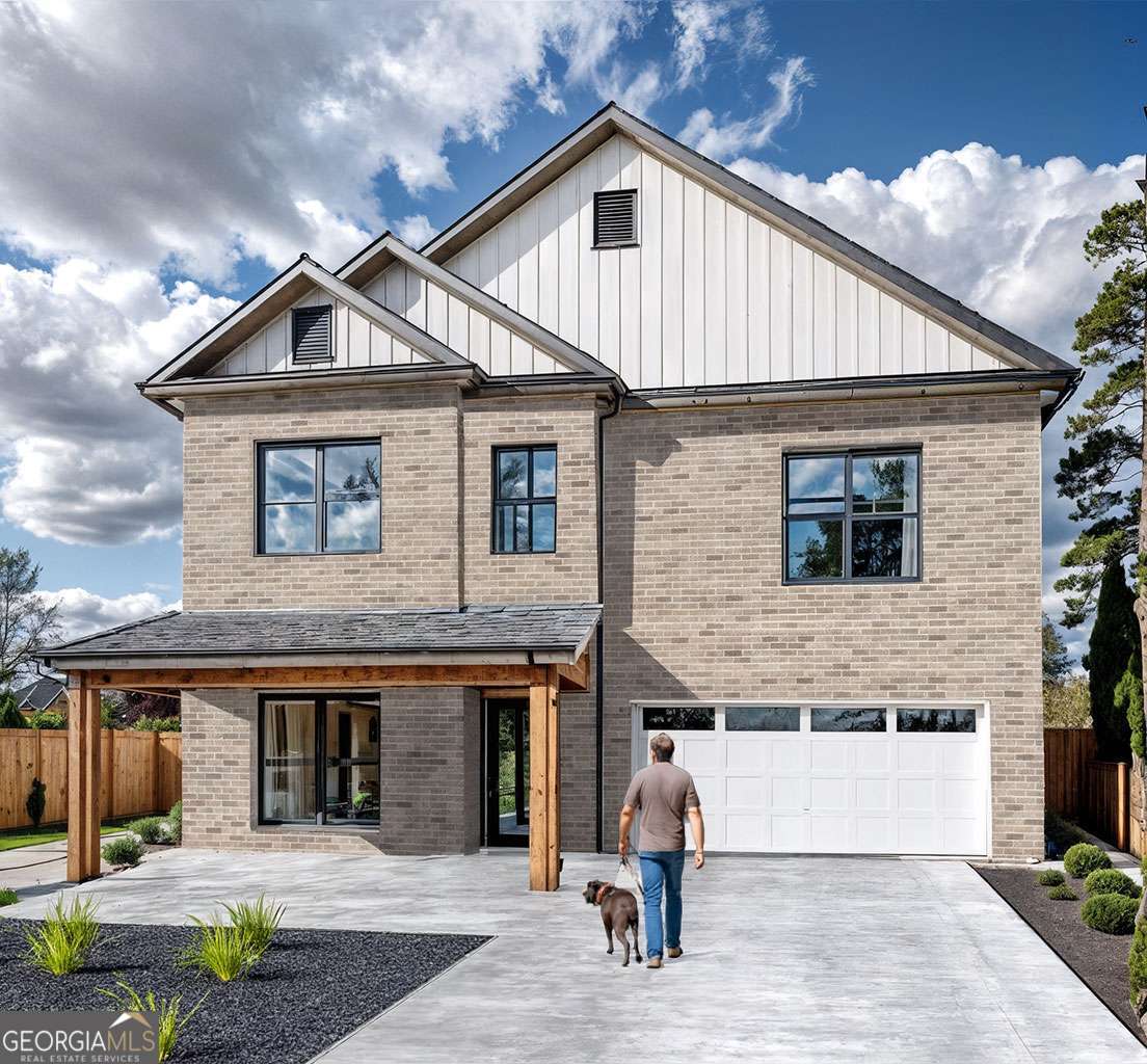 New 2025 construction just seconds from downtown Lawrenceville! This 5 bedroom, 4.5 bath home is set with no HOA, offering the perfect mix of flexibility and freedom. Inside, you'll find an open main level with a bright, modern kitchen featuring a large island, walk-in pantry, and easy flow into the living and dining areas ideal for both everyday living and entertaining. There's a guest bedroom with a private full bath on the main, perfect for visitors or a home office. Upstairs, enjoy a carefully thought out floorplan featuring 4 additional bedrooms. Bedrooms 2 and 3 are mindfully connected with a jack and jill bathroom. As you walk into the master suite, you're greeted with an oversized closet ensuring you have enough space for all your belongings. Enjoy laundry days in your laundry rooms full with a linen closet as well as a sink conveniently located upstairs. Being seconds away from downtown, you'll be sure to enjoy top rated amenities and restaurants such as RReal Tacos, Anejo, and the Lawrenceville Lawn. This is not just the ideal home, this is the perfect lifestyle change you're looking for.