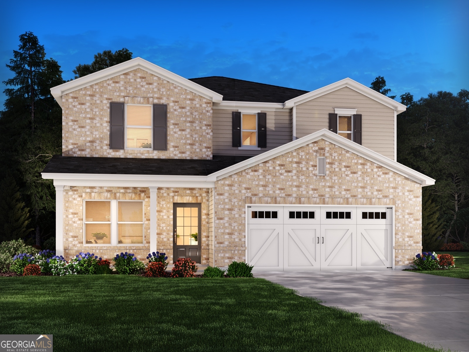 Brand new, energy-efficient home available NOW! Outfit the Dakota's main-level flex space as a home office and skip your commute. In the kitchen, the island overlooks the open living space. Retreat to the upstairs primary suite with sitting area for added comfort. The highly anticipated second phase of Woods at Dawson, is now selling single-family homes featuring the latest design trends. At The Oaks at Dawson, you'll enjoy close proximity to shopping and dining in Dawsonville plus convenient access to GA 400. Schedule an appointment to learn more about the community. Each of our homes is built with innovative, energy-efficient features designed to help you enjoy more savings, better health, real comfort and peace of mind.