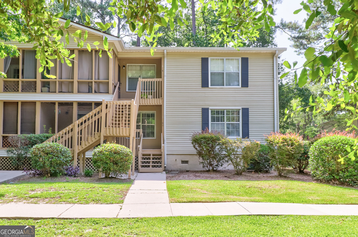 Condo living on Wilmington Island! Move in ready condo located conveniently on the first floor. This home features two bedrooms, two bathrooms, and a serene screened in porch. There is laminate wood flooring throughout the home and tile flooring in the kitchen and bathrooms. The kitchen comes equipped with appliances, ample cabinetry, a pantry, and a breakfast nook. It is located in an amenity packed community with a pool, playground, gazebo, and other green space common areas. You can not beat the location! It is walking distance to shopping, restaurants, and May Howard Elementary School, as well as just a short drive to Tybee Beach and downtown Savannah!
