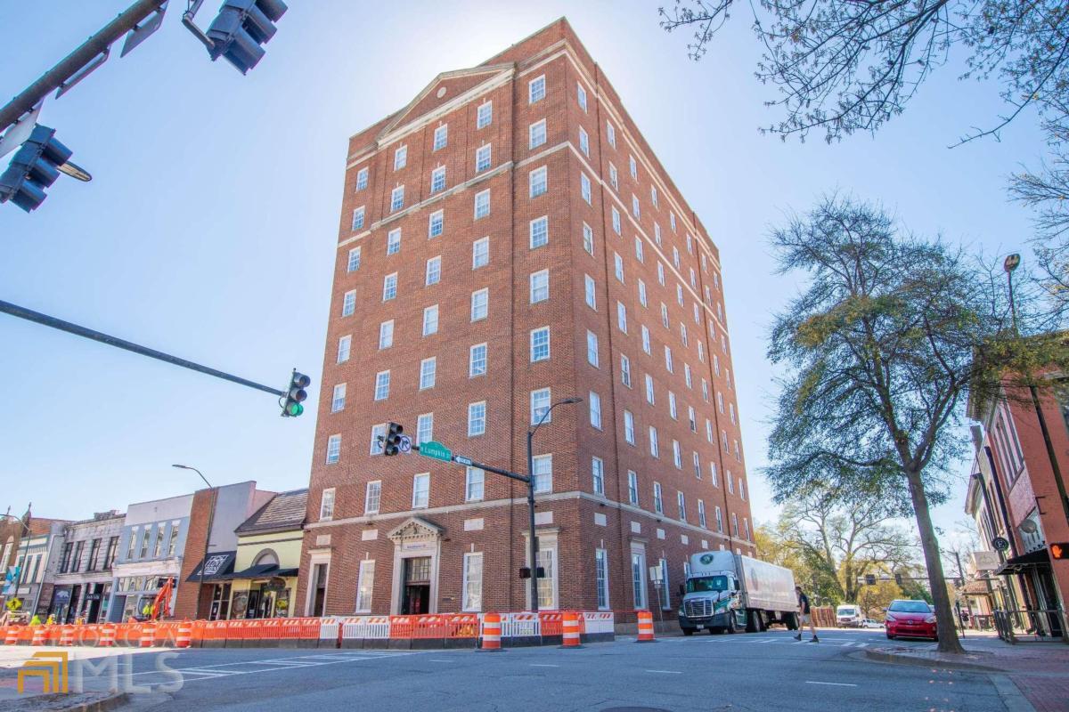 Amazing opportunity to lease space in one of Athens' most iconic office buildings. The second floor has an Executive Suite available for lease. The Southeast Suite is 1,100 SF with a lease rate of $1,800 per month. The second floor has an updated lobby with fresh paint and new floors. This is the perfect downtown Athens location with wonderful prominence and viability and just blocks away from hotels, financial institutions, shopping, dining, and entertainment. With available parking and 13 UGA and Athens bus routes within a block, the convenience and accessibility of 110 E Clayton Street is unmatched.