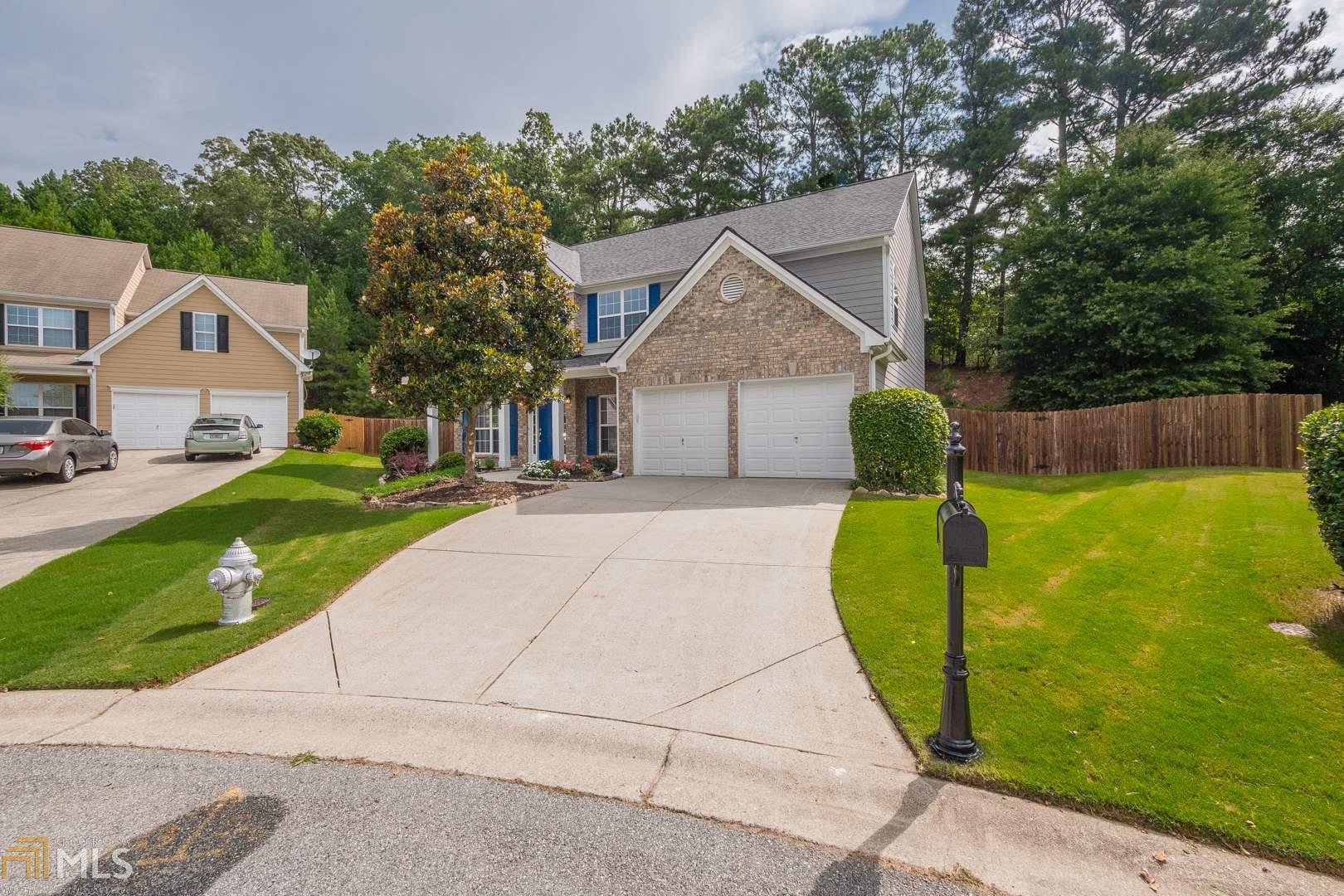 Absolutely fabulous, updated resale in the very desirable Big Creek Elementary school district. Hard to find cul de sac home with super private, fenced backyard. Spacious open floor plan, office with french doors on the main level (can be used as a bedroom if needed), dramatic two story family room, gorgeous updated kitchen with new appliances, walk in pantry, great island, beautiful granite and tile backsplash. Large laundry room on the main floor with a utility sink. New flooring throughout the home - LVT on the main floor and new carpet upstairs. Newer roof, newer hot water heater - over $40K in upgrades in the past two months. Very convenient to GA400, 141, shopping and restaurants as well. Some of the top schools in the state!
