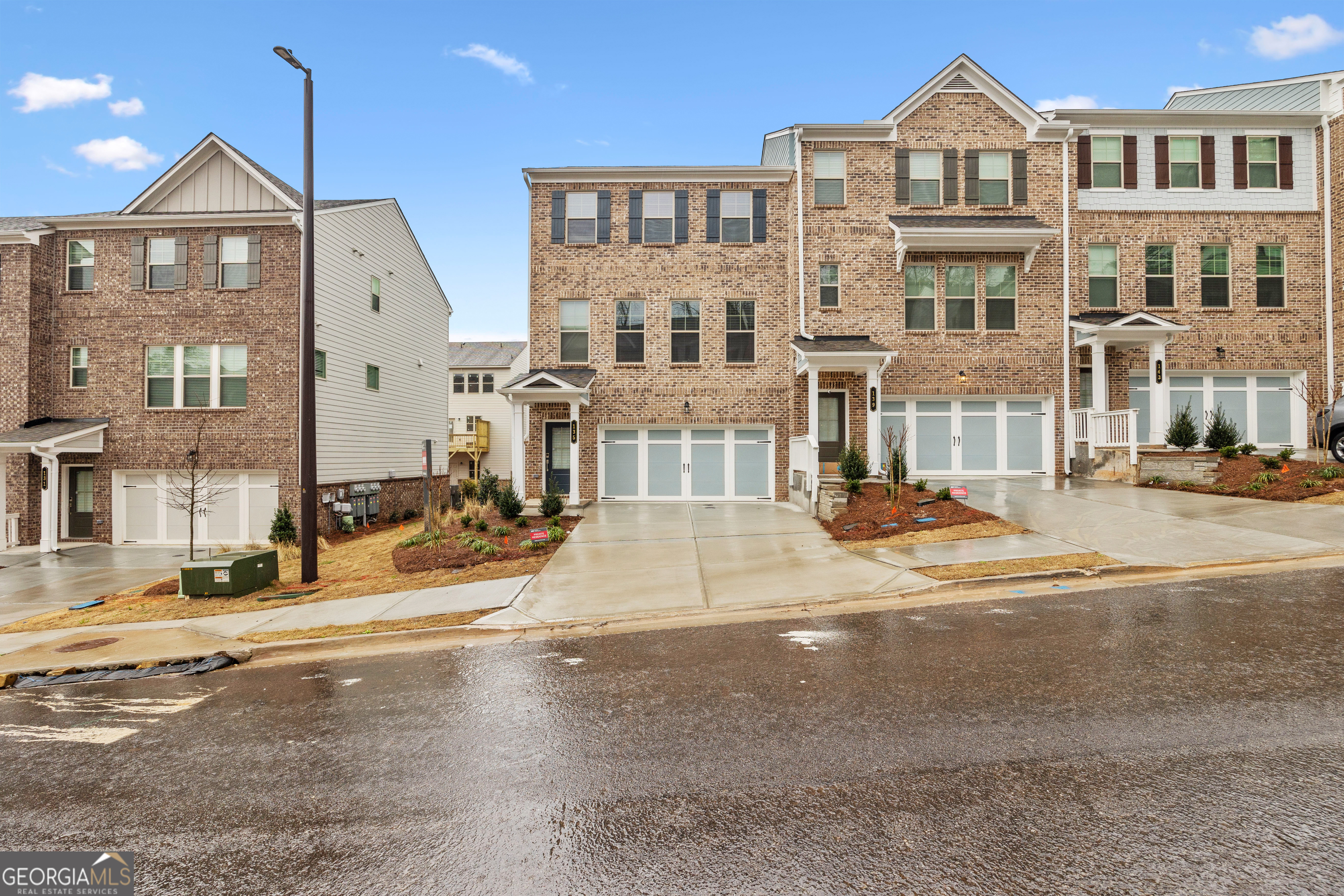 Welcome to Your Next Chapter at Hamlin Grove Tucked in the heart of Cobb County and just minutes from Truist Park, downtown Atlanta, and ATL Airport, this like-new, 3-level luxury end-unit townhome offers the perfect blend of comfort, style, and convenience. Step inside to discover a thoughtfully designed layout flooded with natural light, thanks to oversized windows and the added privacy of an end unit. The main floor features an open-concept living space, complete with beautiful hardwood floors, a chef-inspired kitchen with modern grey cabinetry, granite countertops, a center island, and a spacious walk-in pantry. The kitchen flows seamlessly into the dining and living area and extends out to a private deck, perfect for relaxed evenings or entertaining guests. Upstairs, retreat to the owner's suite with a large walk-in closet and a spa-like bathroom featuring dual vanities and an elegantly tiled, oversized shower. A second bedroom, full bathroom, and laundry room complete the upper level with convenience and style. On the lower level, you'll find a private third bedroom suite-ideal for guests, roommates, or your dream home office-alongside access to a private yard space, unique to this end-unit townhome. With sleek modern appliances included, beautiful finishes throughout, and a location close to everything, this home offers the space and sophistication today's buyers are looking for. Rental Requirements (Effective Day of Listing): Credit Score: 680+ Security Deposit = 1 Month Rent Credit Score 650-679 Security Deposit = 2 Months Rent Verifiable employment required Minimum household income: 3x rent All adults (18+) must apply individually (includes credit and criminal background check). Please note that home has been gently lived in.