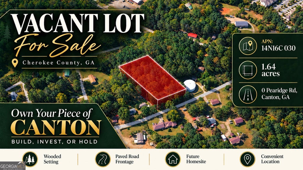 Photo of 0 Pearidge Road, Canton, GA 30114 (MLS # 10852905)