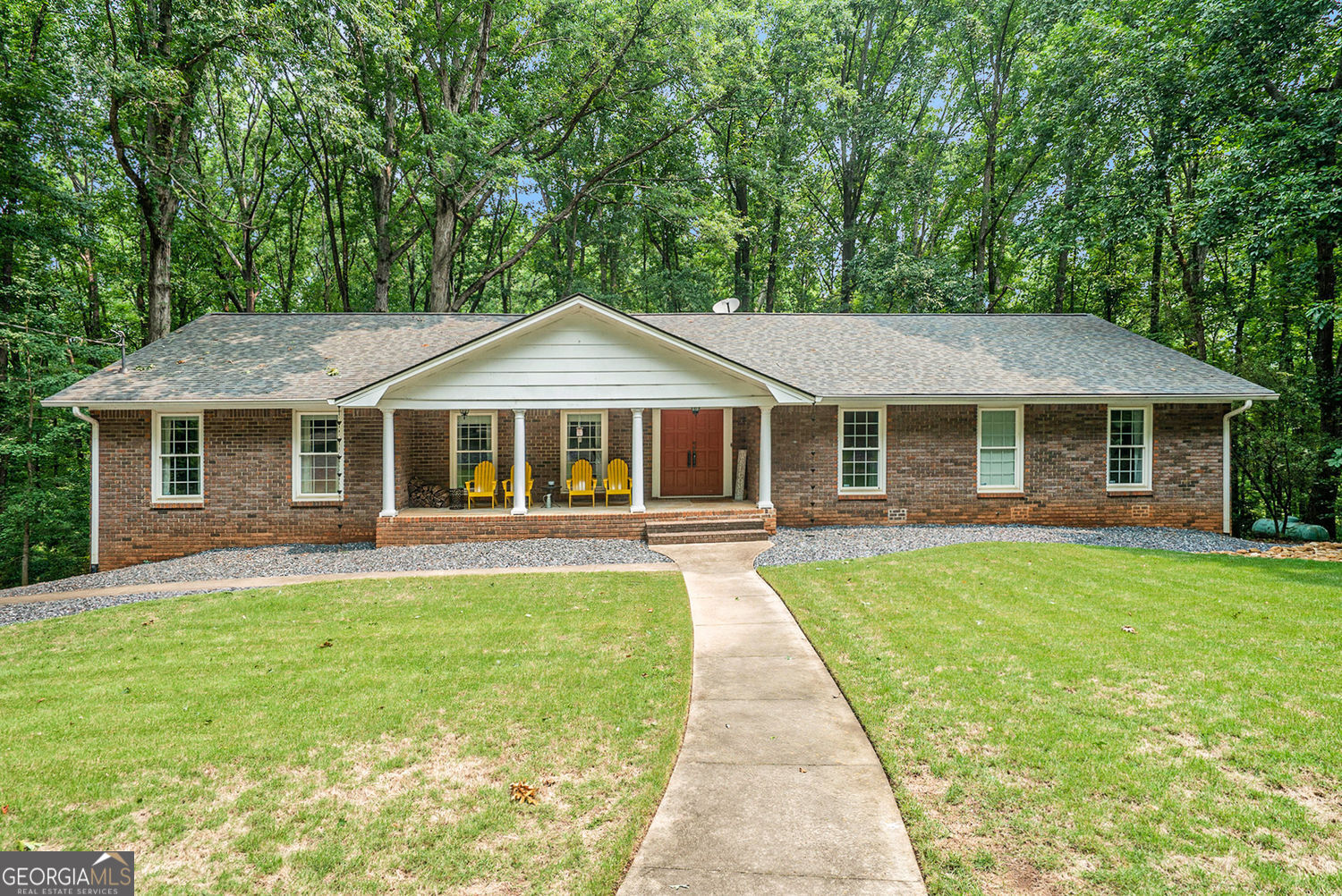 Spacious 3-Bedroom Family Home on 5.73 Acres with Creek, Enclosed Sun Porch & Room to Grow Welcome to your family's forever home-this 3-bedroom, 2.5-bathroom country retreat sits on 5.73 peaceful acres, complete with a year-round creek that runs the entire length of the property. With a thoughtfully designed living space and an unfinished basement, there's room to grow, play, and relax in comfort. The heart of this home is its warm, open layout-perfect for family life. Generously sized bedrooms, a spacious kitchen, and multiple living areas provide both comfort and functionality. Step into the enclosed sun porch, where you can sip your morning coffee or wind down in the evening while taking in the serene views of nature-no bugs, no weather, just peace. A true haven for kids and nature lovers alike, the property features wide open spaces to explore and a picturesque creek ideal for outdoor adventures. Parents will also appreciate the energy-efficient double-paned, e-glass, argon gas-insulated windows that help maintain indoor comfort while keeping energy costs down. The 1,900-square-foot unfinished basement offers endless possibilities-create a playroom, media room, home office, or extra bedrooms to suit your family's needs. Located just a short drive from the towns of Rutledge and Madison, this is the perfect blend of privacy, space, and convenience. Don't miss the chance to make this one-of-a-kind property your family's next chapter!