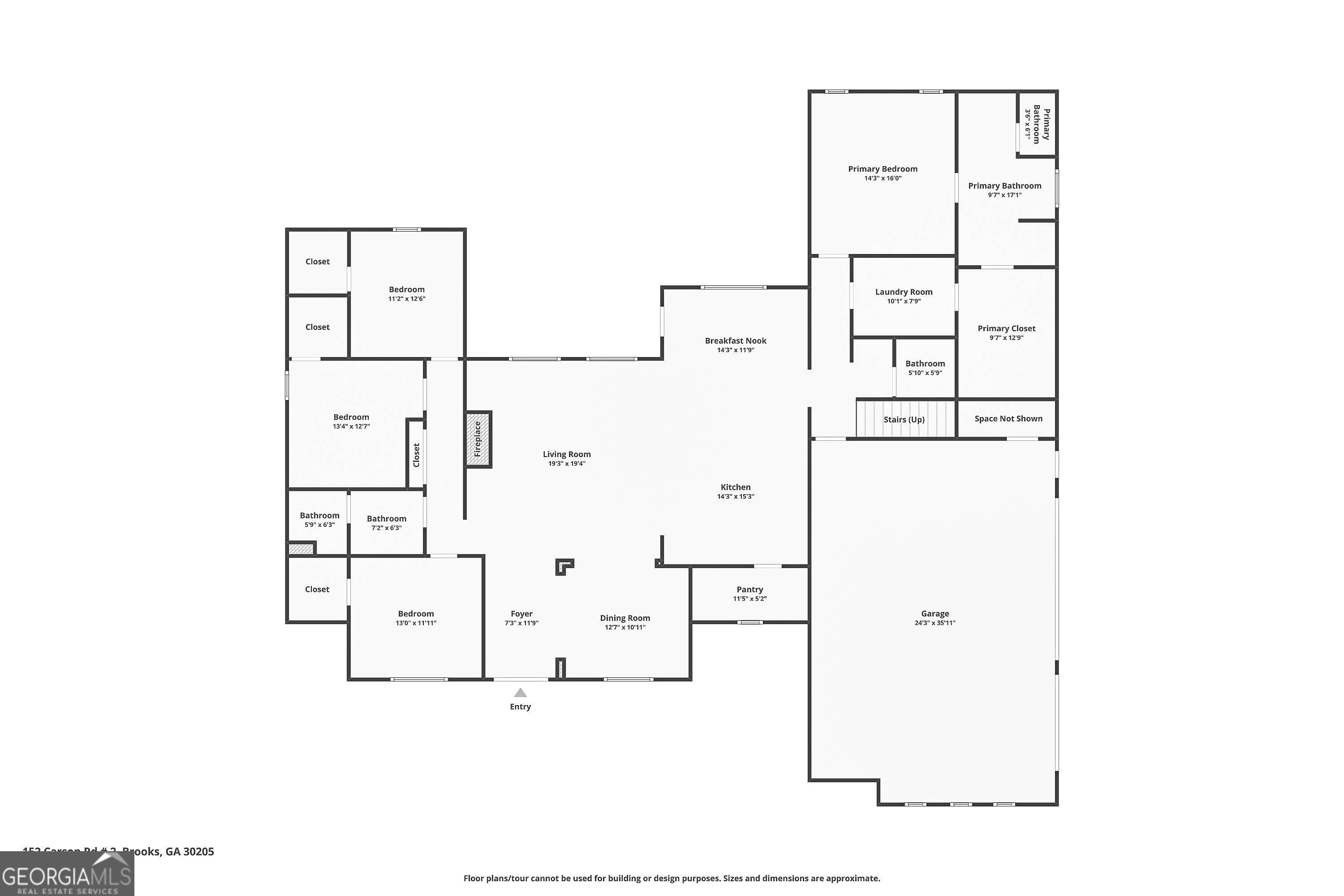 Brooks, Georgia 30205, United States, 5 Bedrooms Bedrooms, ,4 BathroomsBathrooms,Residential,Active,252463