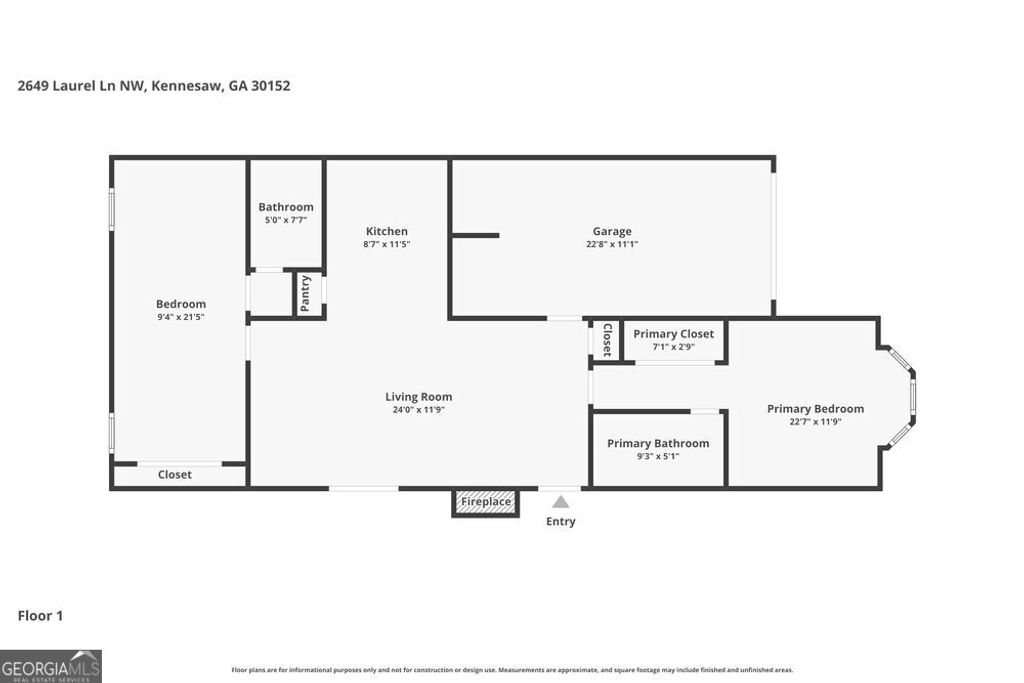 Photo of 2649 Laurel Lane NW, Kennesaw, GA 30152 (MLS # 10729562)