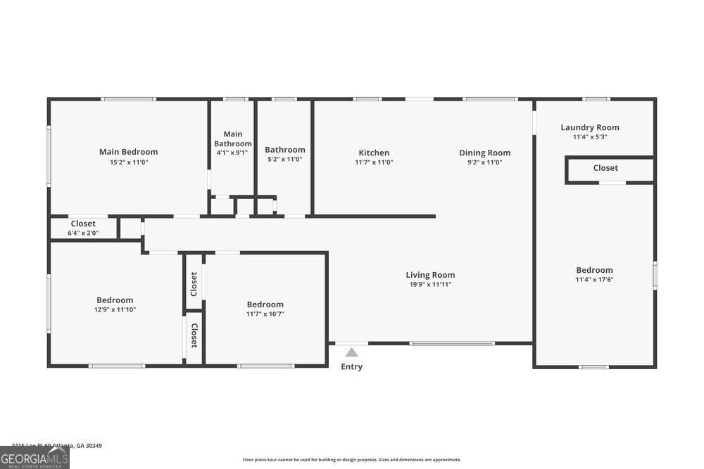 Photo of 3415 Lee Place, Atlanta, GA 30349 (MLS # 10872454)