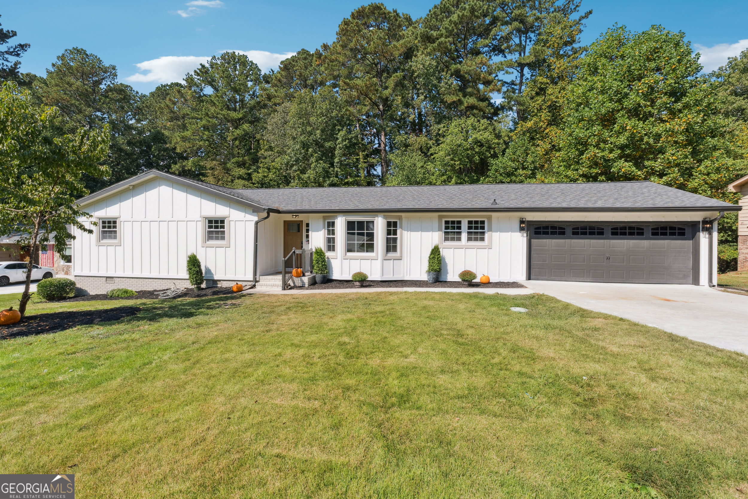 Beautifully updated 3-bedroom, 2-bath ranch in the highly sought-after Coldridge Forest subdivision! Perfectly located just minutes from vibrant Downtown Alpharetta, this one-level home offers easy living in top-rated school districts. Features include a private home office, fireside family room, whole-home generator, great sized bedrooms and a 2-car garage. Deck and screened porch overlook the spacious, fenced backyard providing the perfect retreat for outdoor living. Enjoy peaceful surroundings with convenient access to Alpharetta's dining, shopping, and entertainment!