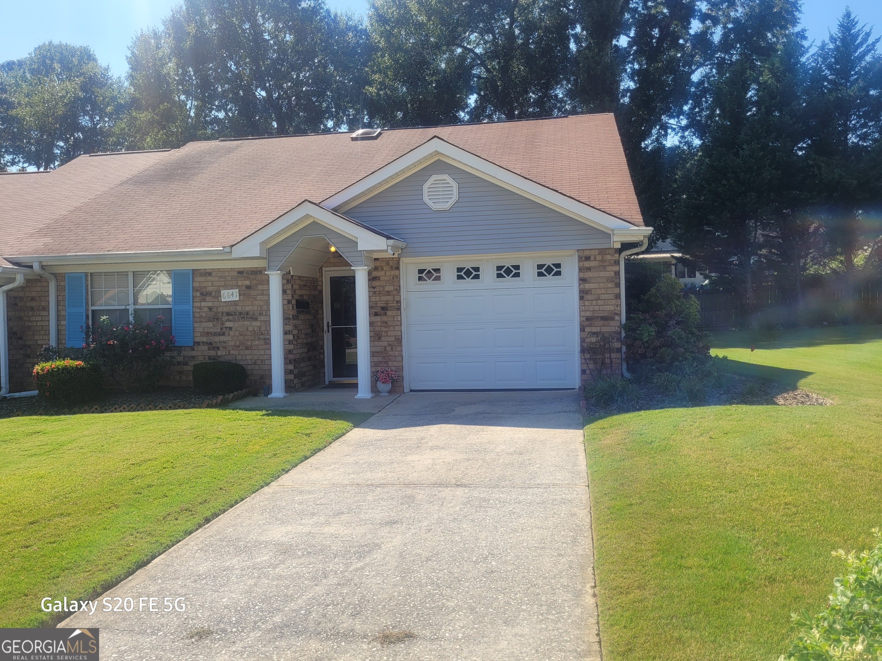 Welcome to your 55 and older community conveniently near shopping, hospital, school, library, park. Only 15 minutes to the airport and a few minutes from Interstate 75/85. This lovely and cozy home features two bedrooms and two baths in a one-level ranch style. Welcoming sunroom for relaxing, reading, and entertaining guests. Very quiet community all with very low maintenance.