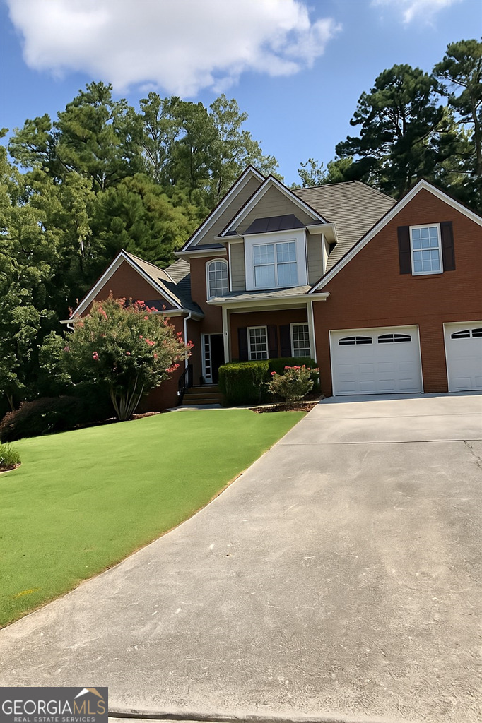 You'll love this 6 bedroom 3.5 bath home nestled in a quiet culdesac. It is situated on a picturesque lot with a beautifully landscaped backyard hosting deer, hummingbirds and other wildlife that you can watch from your very own hot tub. This backyard is perfect for entertaining. Head inside and you will find hardwood flooring and fresh paint throughout the main level. Walking into the two story living area the first thing you notice is a grand staircase and an abundance of natural light with open concept living leading into the kitchen which is updated with granite countertops, breakfast area and bar seating. Dont forget the primary bedroom on the main level with recently updated ensuite bath bosting a spa like atmosphere with a soaker tub for relaxing and double vanities. Upstairs you will find three other large bedrooms and bath with hardwoods throughout the main traffic area. The unique basement is finished in an urban industrial feel featuring mixtures of metal, wood, and reclaimed materials for a rugged, factory-inspired look. There are two additional bedrooms and bath for family or guest with a spacious family room that is perfect for a pool table, TV and seating. There is even space perfect for a home gym and storage galore. Additional details include an upgraded 5 ton HVAC system with separate heating and air for the basement and a brand new roof. This home is a must see!