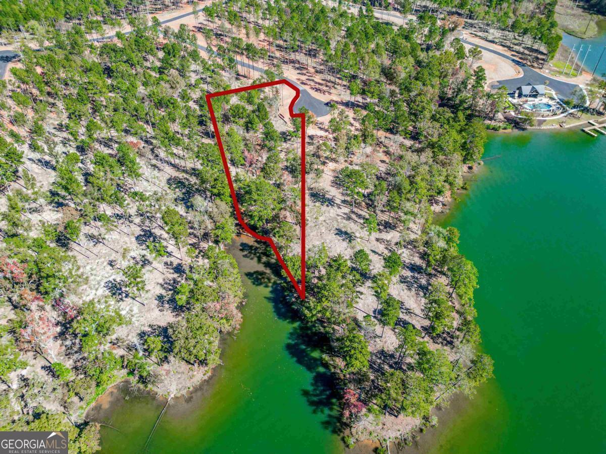 Beautiful building lot in the Falls at Lake Sinclair at a GREAT PRICE! This is a fantastic opportunity to get into one of the absolute BEST COMMUNITIES at Lake Sinclair with some of the most BEAUTIFUL WATER! This property would be perfect for almost any floorplan - basement, slab or crawl space. This lot is fee simple (Deeded) and has already had approval for a single boathouse by GA Power with well over 130' of shoreline!. This property will have beautiful views and will be a perfect place to build an investment, weekend or forever home! The Falls community has a number of amenities... a waterfront pavilion, resort style pool, boat ramp, boat slips , fireplace, mini golf, and so much more! Call today and let's get you living the lifestyle!