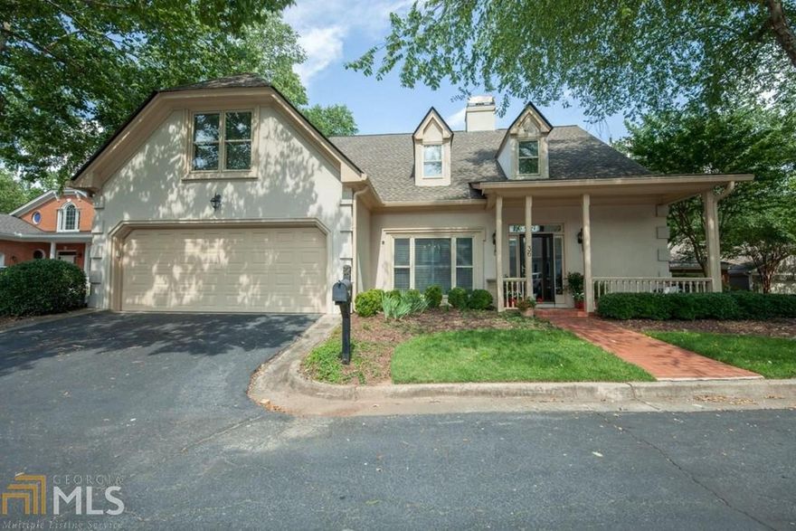 Great curb appeal, meticulously maintained home that is much larger than it looks.Hardwood floors, entry foyer, sep. DR seats 12+, Great Room with vaulted ceiling and skylights, eat in chefs kitchen w/ 5 Star Range, Sub-Zero fridge, lovely sunroom, patio, master w/ 2 walk-in closets, whirlpool tub, shower.  You will not be dissapointed.