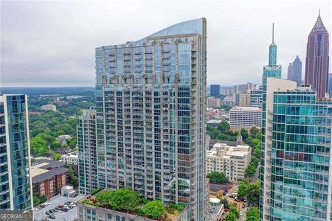 Photo of 855 Peachtree Street NE #1406, Atlanta, GA 30308 (MLS # 10741595)