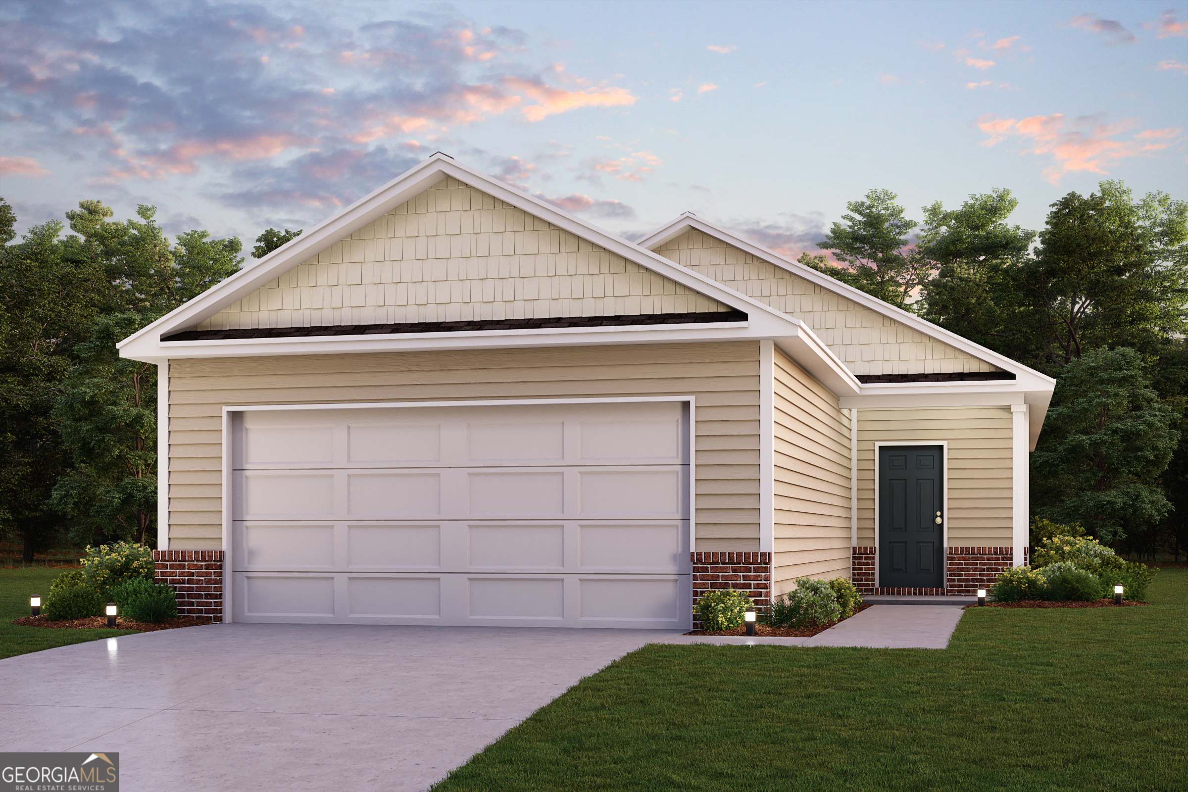 Be charmed by this new construction home in the vibrant Pinehurst! The Tadmor Plan features a spacious open-concept design, seamlessly connecting the Living, Dining, and Kitchen areas-perfect for relaxation and entertaining. Natural light fills the home through Low E insulated dual-pane vinyl windows, highlighting elegant Shaker cabinets, granite countertops and stainless steel appliances, including an electric smooth top range, dishwasher, and over-the-range microwave in the kitchen. Retreat to the expansive primary suite with a private bath, dual vanity sinks, and a generous walk-in closet. This home also offers two well-appointed bedrooms, a thoughtfully designed secondary bathroom, and a serene patio-ideal for enjoying morning coffee or sunsets. Experience modern living at its finest in this beautiful Tadmor Plan home, where comfort meets style!