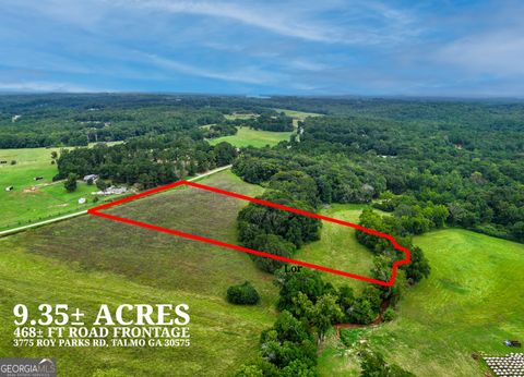 9.3 ACRES Roy Parks RD Talmo GA 30575