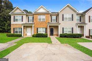 Charming 3 bedroom/2.5 baths END UNIT townhome! Super convenient neighborhood minutes from shopping, schools, restaurants, the airport, 285, Downtown, Walk to Marta Bus, Connect to Rail. The main level offers a separate Dining Room and Living Room-with sliding door access to the back yard. Spacious Kitchen with lots of cabinet space and view to the Living Room. New LVT flooring on main. Upstairs offers Master Suite (with walk-in closet and tray ceiling), 2 additional bedrooms, full bath and laundry closet.