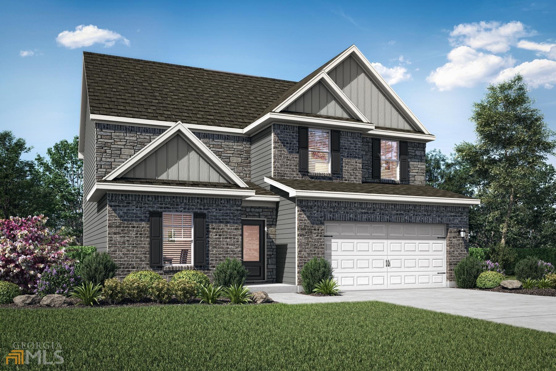Hartwell The phenomenal four-bedroom Hartwell at Stone Crest Estate is sure to be the talk of the town with its spacious, upgraded interiors and stunning exterior design. The Hartwell features four bedrooms, including a master suite, two and a half bathrooms, a study, formal dining area, a spacious family room and an open breakfast space. If you thought the perfect home for you didn't exist, come tour the Hartwell to see that it does!