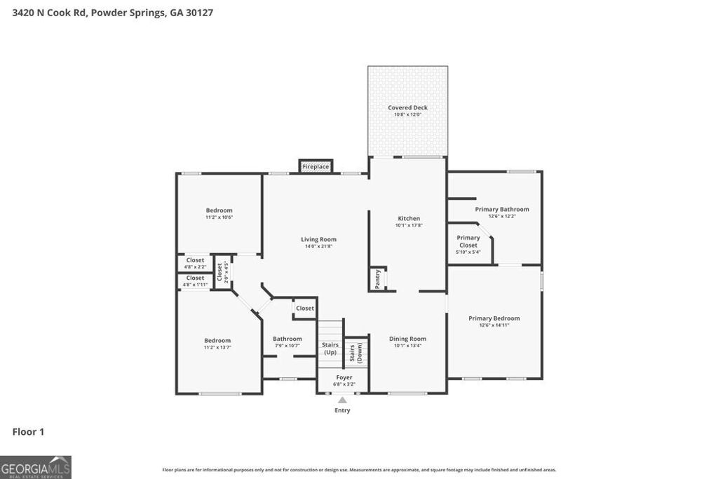 Photo of 3420 N Cook Road, Powder Springs, GA 30127 (MLS # 10712017)