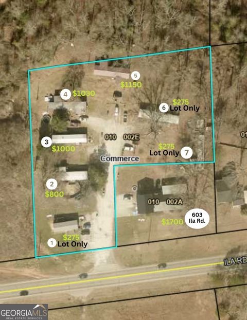 581/603 Ila RD Commerce GA 30529