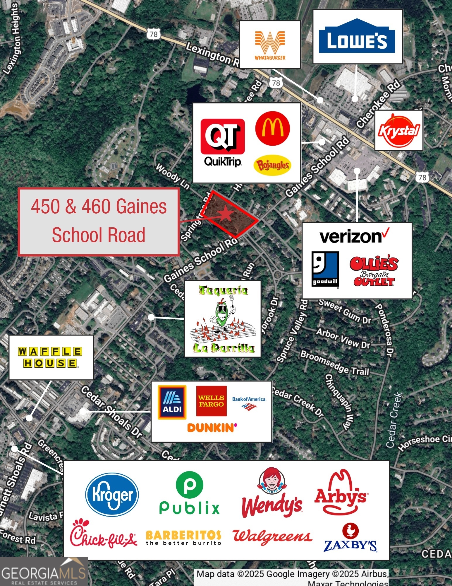 450 Gaines School RD
