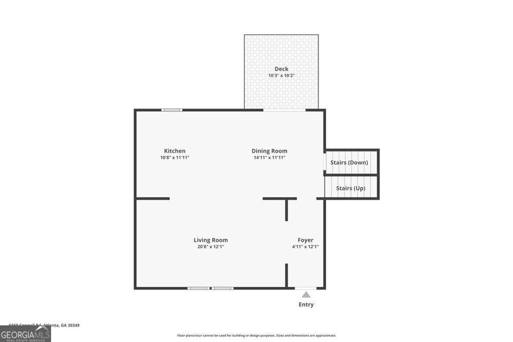Photo of 6160 Connell Road, South Fulton, GA 30349 (MLS # 10661760)