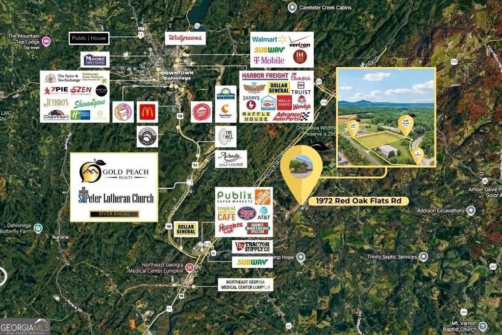 Photo of 1972 Red Oak Flats Road, Dahlonega, GA 30533 (MLS # 10766793)