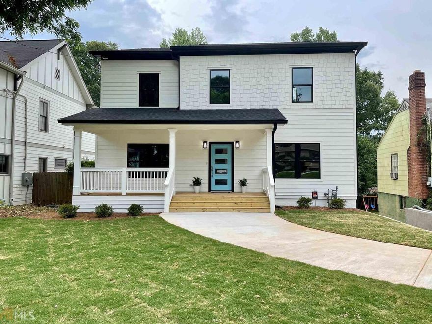 Like new construction with the much needed space in East Atlanta! This floor plan is an open kitchen open to the family room. Designer details will grab you in this home including custom upgrades, hardwoods throughout, a butler's pantry, walk in storage pantry, formal dining room with judges moulding, kitchen with high-end appliance package, and an owner's suite with fireplace, dual head shower, and customized walk-in closet. There are three working fireplaces in this home (all with shiplap cladding). Upstairs secondary bedrooms share a large jack-and-jill bath.  Laundry conveniently located on upper level. Driveway leads around back to large parking pad with room for 4-6 cars. Back deck is 20x10 with entrance off the living room. Interior stairs down to cellar with good room for storage. Burgess Elementary and everything East Atlanta Village has to offer- coffee shop, restaurants galore, bike shop, farmer's market.