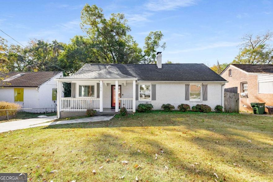 Discover this beautifully renovated historic bungalow just steps from F.L. Stanton Elementary School-where modern Southern charm meets everyday convenience! Nestled in the heart of Mozley Park, this picture-perfect home welcomes you with a classic rocking-chair front porch and an inviting open floor plan filled with natural light. Inside, you'll find vaulted ceilings with recessed lighting, a decorative fireplace, Hardwood floors, White shaker cabinets, , quartz countertops, and SS Appliances. The spacious primary suite offers the perfect retreat, complete with a walk-in closet and a spa-inspired bath. Two additional bedrooms provide versatility for guests, work-from-home, or a growing family. Perfect for entertaining, the home features a large, level fenced backyard, a privacy fence, a storage shed, and an oversized with easy access from the driveway. With a true walk-to-school location, you're also minutes from the Westside BeltLine Trail, Mozley Park, MARTA, and major highways-making commuting effortless. Come and Visit this Tucked away ATL Street that blends charm, character, and convenience in all the right ways!