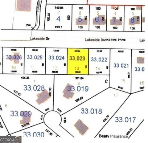 0 Lakeside DR LOT 13 Eufaula AL 36027